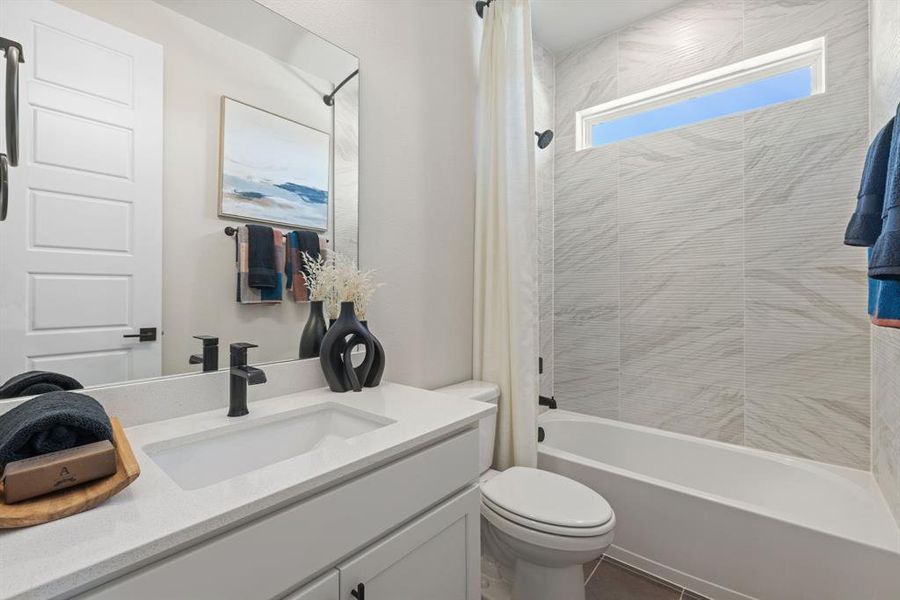 Furnished interior view inside a new home in , McKinney (Image 16).