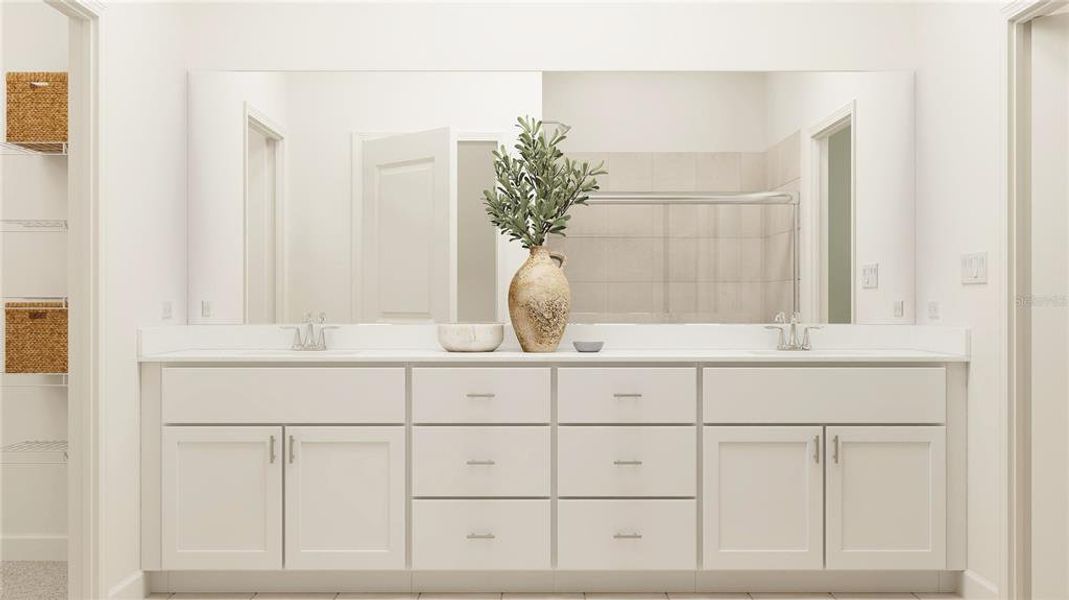 Furnished interior view inside a new home in Wellen Park Golf & Country Club, Venice (Image 5).
