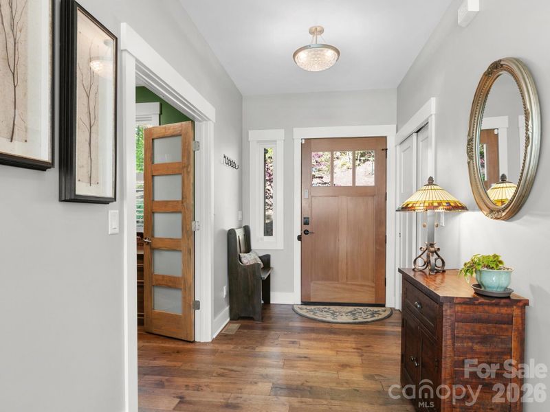 Furnished interior view inside a new home in , Hendersonville (Image 28).