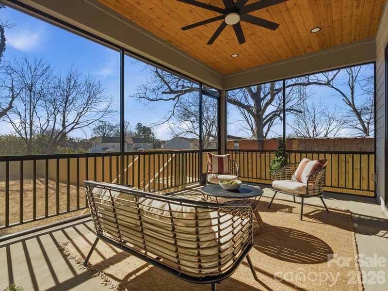 Exterior details and patio area of a home in , Charlotte (Image 25). Exterior details and patio area of a home in , Charlotte (Image 25).