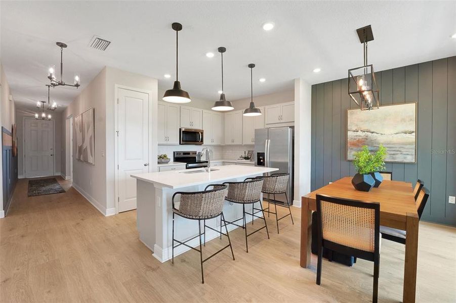 Furnished interior view inside a new home in Willowbrook North, Winter Haven (Image 13).