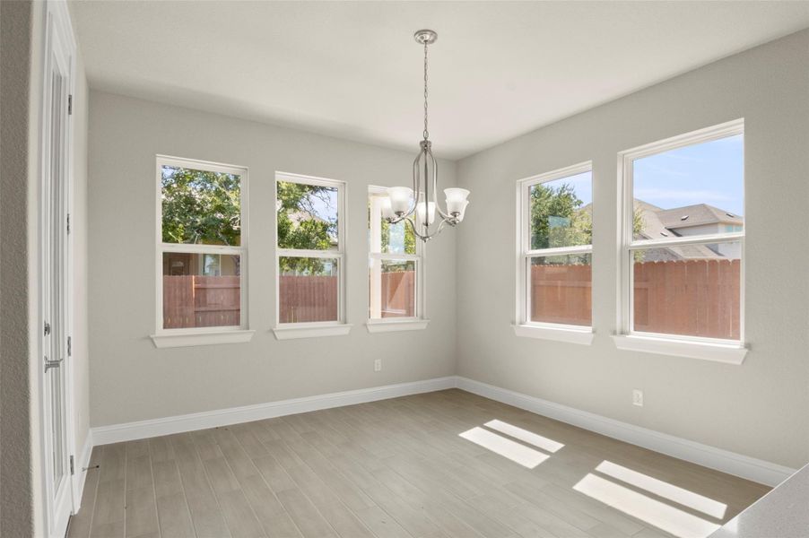 Spacious, unfurnished interior of a new home in Oaks at San Gabriel, Georgetown (Image 22). Spacious, unfurnished interior of a new home in Oaks at San Gabriel, Georgetown (Image 22).