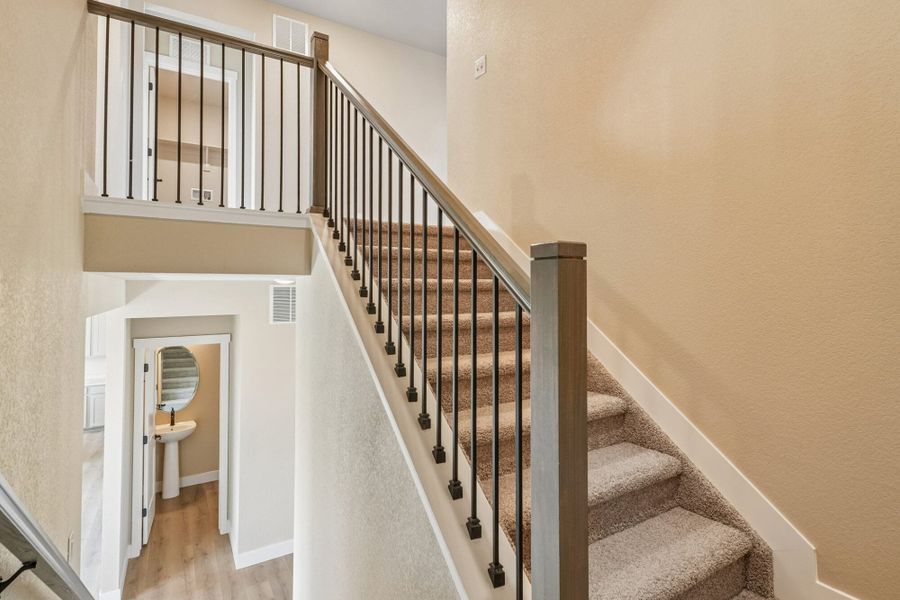 Spacious, unfurnished interior of a new home in The Glen, Colorado Springs (Image 36). Spacious, unfurnished interior of a new home in The Glen, Colorado Springs (Image 36).