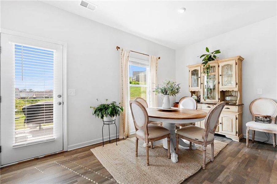 Furnished interior view inside a new home in , Adairsville (Image 17).