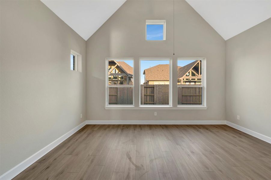 Spacious, unfurnished interior of a new home in Grange 45' Homesites, Katy (Image 40).