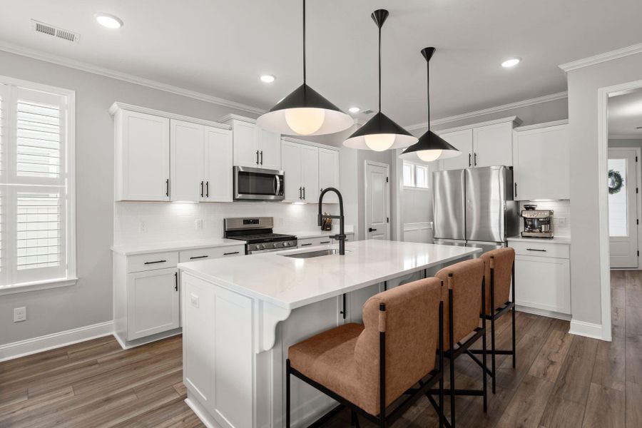 Furnished interior view inside a new home in Nexton, Summerville (Image 10). Furnished interior view inside a new home in Nexton, Summerville (Image 10).
