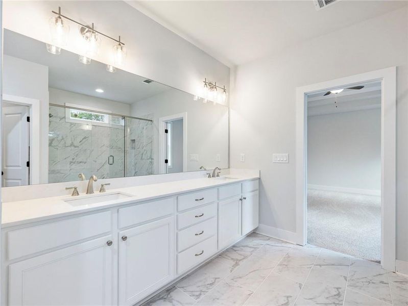 Furnished interior view inside a new home in , Buford (Image 10). Furnished interior view inside a new home in , Buford (Image 10).