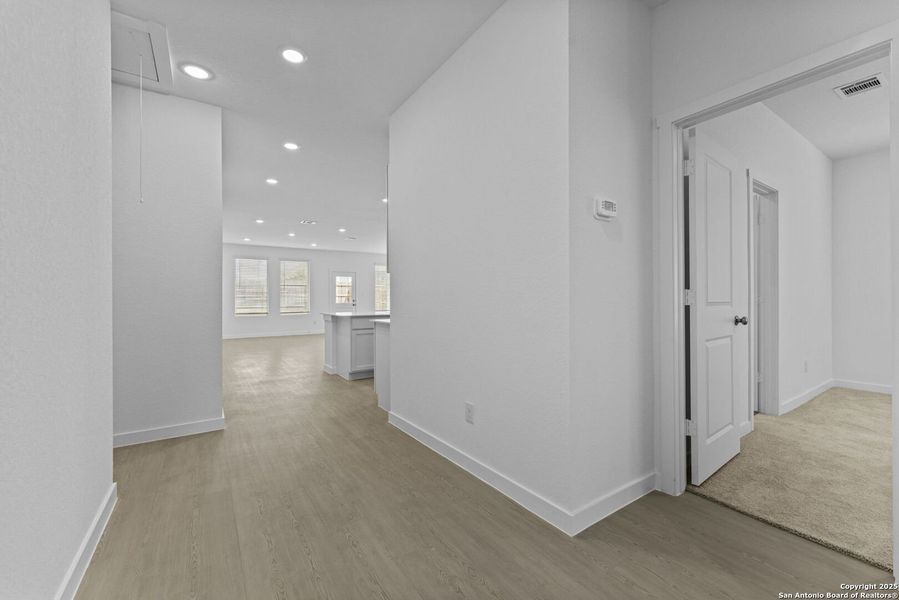 Spacious, unfurnished interior of a new home in Hidden Trails: Coastline Collection, Bulverde (Image 20). Spacious, unfurnished interior of a new home in Hidden Trails: Coastline Collection, Bulverde (Image 20).