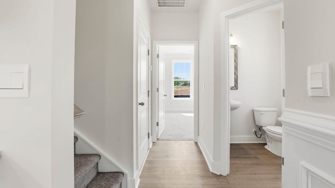 Spacious, unfurnished interior of a new home in Ken's Crossing, Moore (Image 19). Spacious, unfurnished interior of a new home in Ken's Crossing, Moore (Image 19).