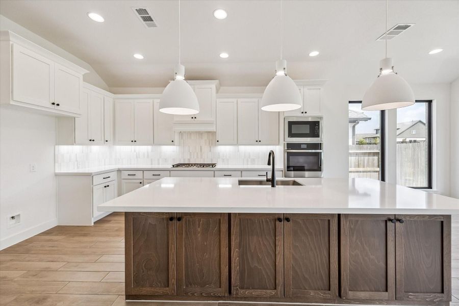 Furnished interior view inside a new home in Artavia, Conroe (Image 4).