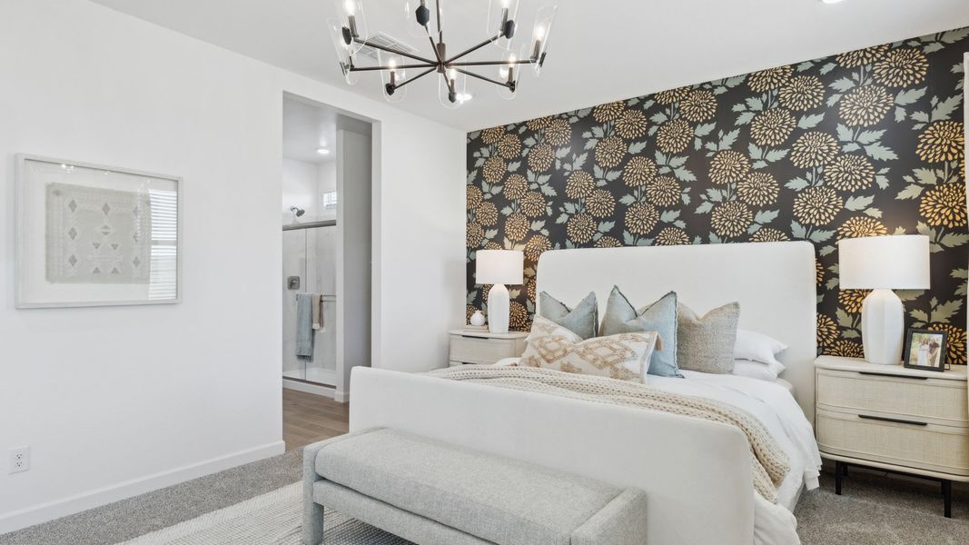 Furnished interior view inside a new home in Apache Farms, Buckeye (Image 24).