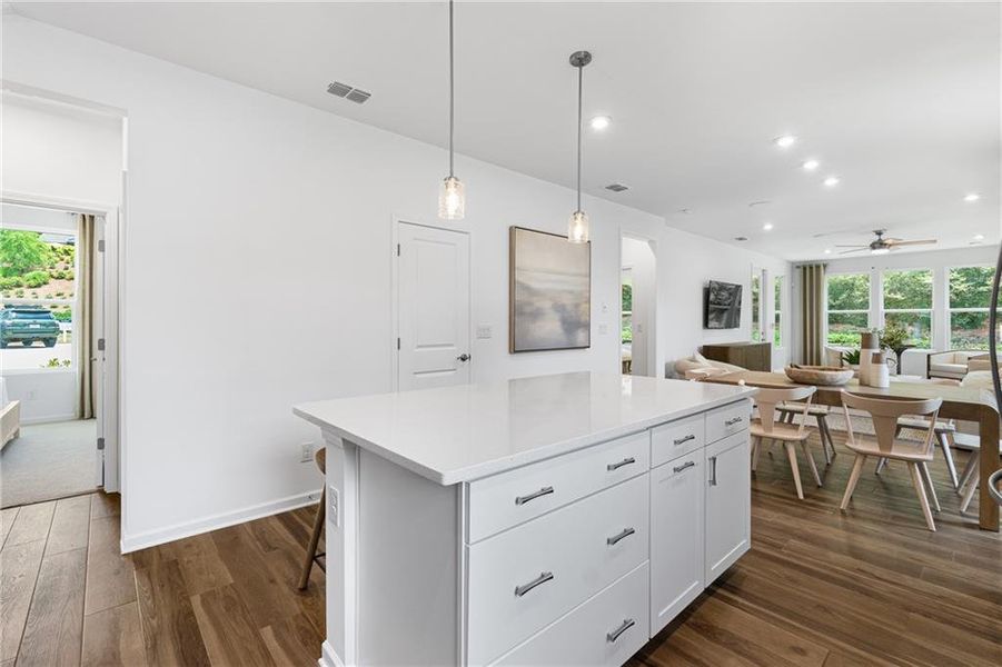 Furnished interior view inside a new home in Del Webb at Lake Oconee, Greensboro (Image 16).