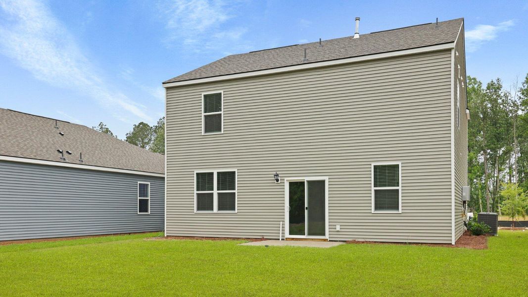 Front exterior of a new home in Pineview North, Summerville, SC, highlighting curb appeal (Image 26).