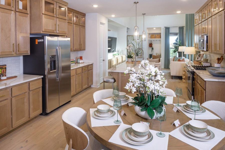 Furnished interior view inside a new home in Riceland, Mont Belvieu (Image 30).