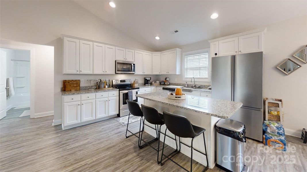 Furnished interior view inside a new home in , Hickory (Image 10).
