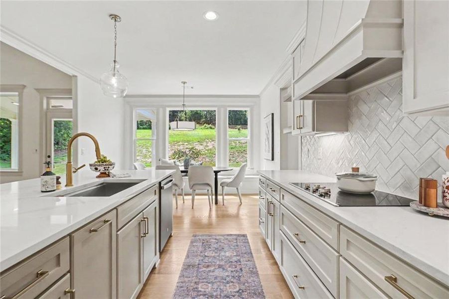 Furnished interior view inside a new home in , Carrollton (Image 7).