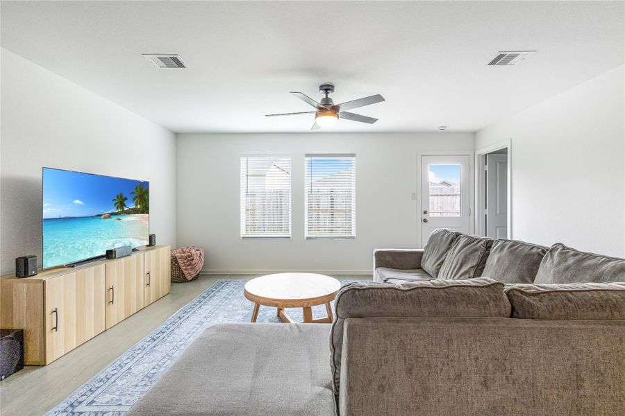 Furnished interior view inside a new home in Tavola, New Caney (Image 8).