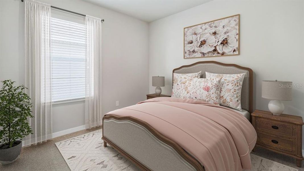 Furnished interior view inside a new home in Coral Lakes - Tradition & Express, Punta Gorda (Image 4).