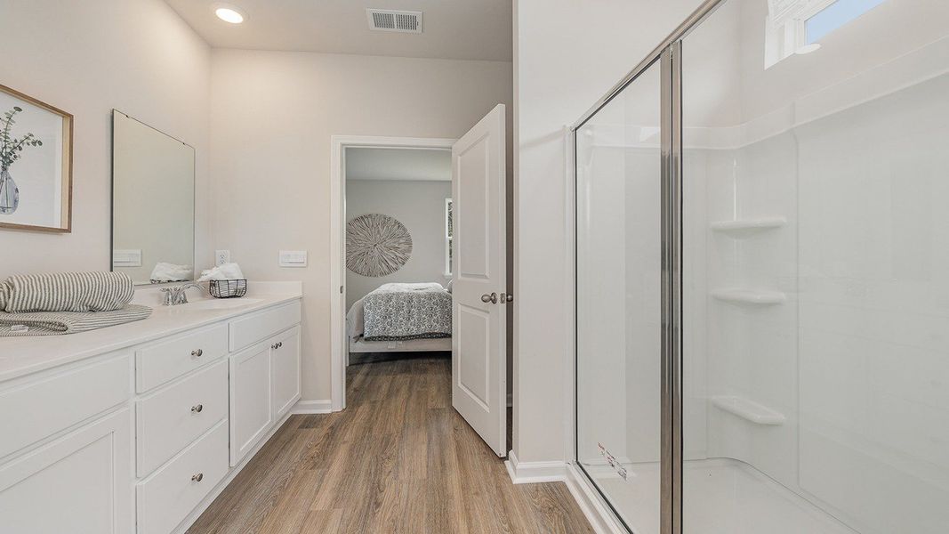 Furnished interior view inside a new home in Auberon Woods, Conway (Image 13).