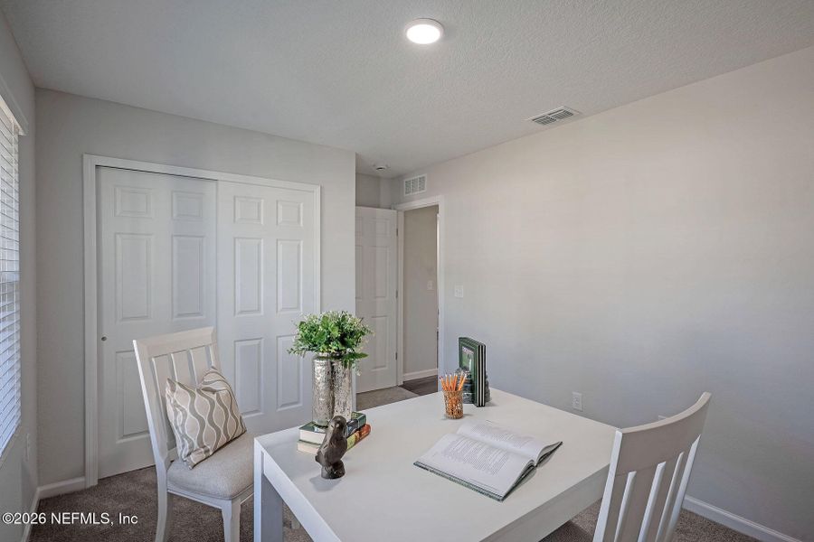 Furnished interior view inside a new home in , Jacksonville (Image 32). Furnished interior view inside a new home in , Jacksonville (Image 32).