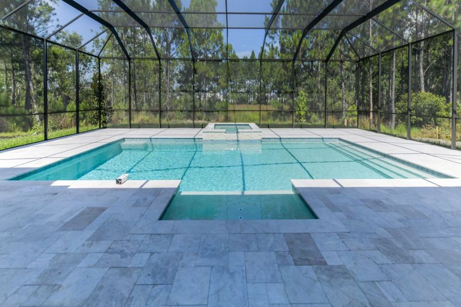 Representative exterior details of a home built from the Caspian by Riverside Homes in Hidden Creek at SilverLeaf, St. Augustine (Image 33).