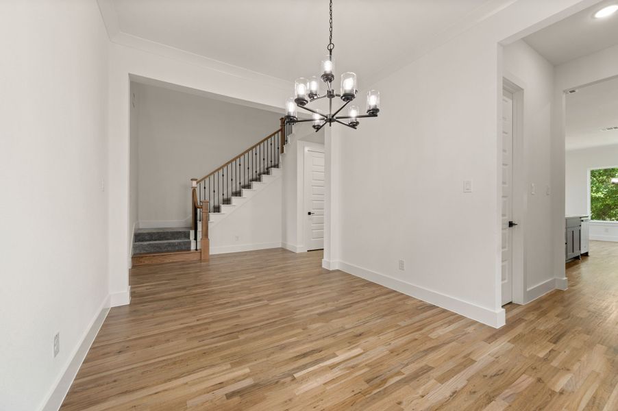 Representative unfurnished interior of a home built from the Ashley by Our Country Homes in Parks of Aledo, Aledo (Image 60).
