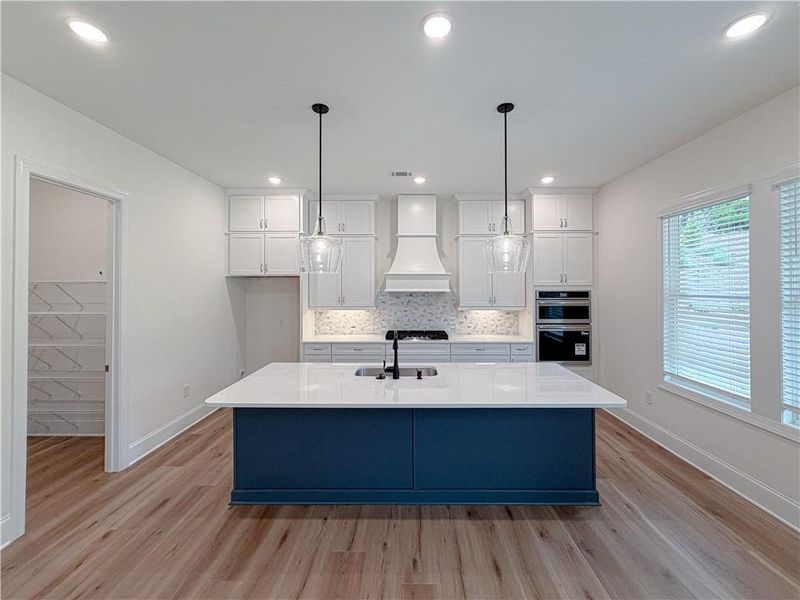 Furnished interior view inside a new home in Ashbury Commons, Powder Springs (Image 9).