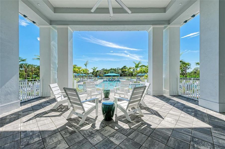 Exterior details and patio area of a home in , Sarasota (Image 30).