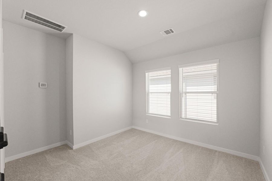 Spacious, unfurnished interior of a new home in Cypresswood Landing, Humble (Image 22).