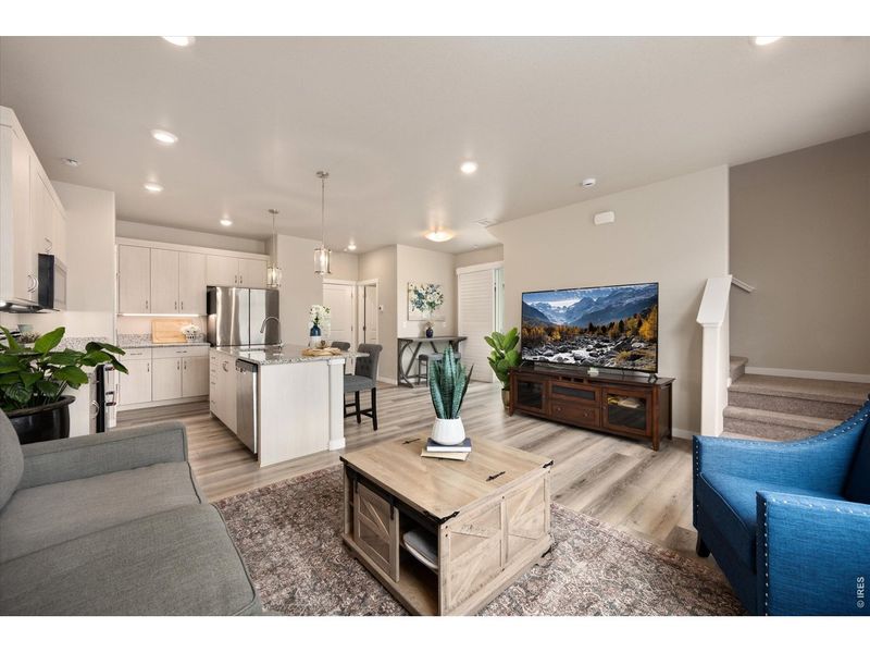 Furnished interior view inside a new home in Fickel Farm, Berthoud (Image 14).