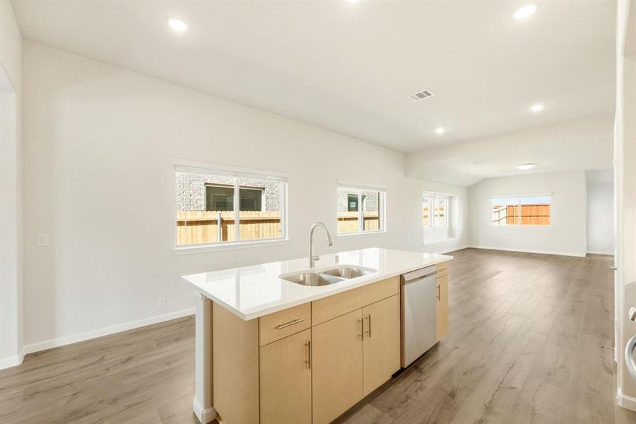 Furnished interior view inside a new home in Heartland Elements, Heartland (Image 7). Furnished interior view inside a new home in Heartland Elements, Heartland (Image 7).