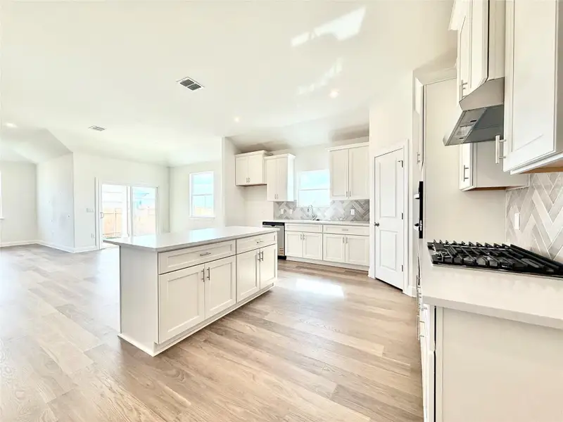 Furnished interior view inside a new home in Porter Country, Buda (Image 4).