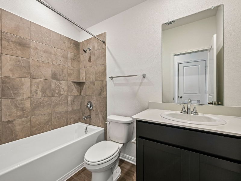 Furnished interior view inside a new home in Eastern Wells, Jarrell (Image 7).