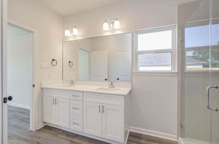 Furnished interior view inside a new home in , Houston (Image 10). Furnished interior view inside a new home in , Houston (Image 10).