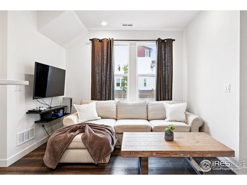 Furnished interior view inside a new home in Silo: The Skyline Collection, Lafayette (Image 6).