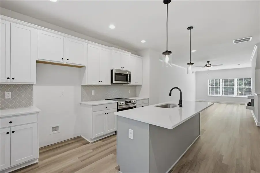 Furnished interior view inside a new home in , Mableton (Image 8).