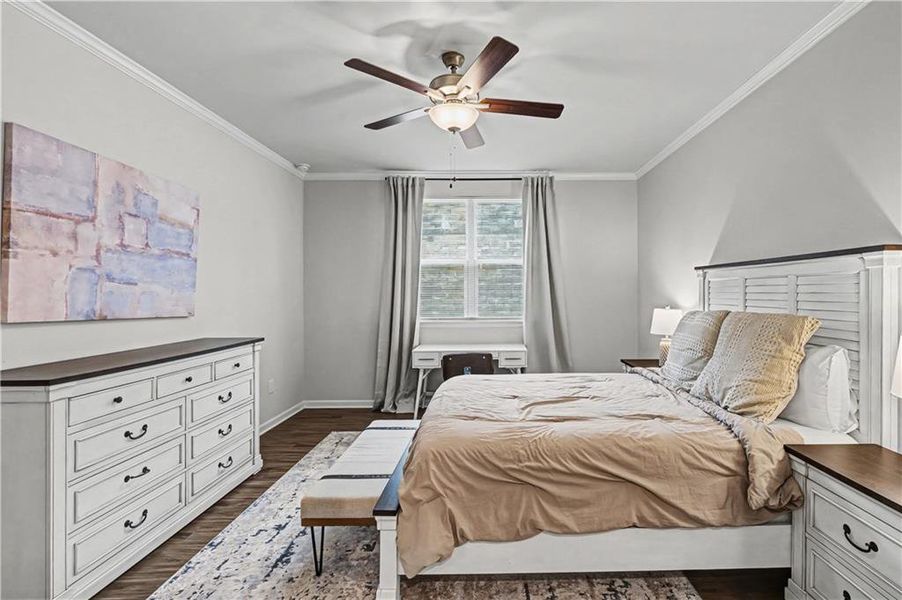 Furnished interior view inside a new home in , Cartersville (Image 40).