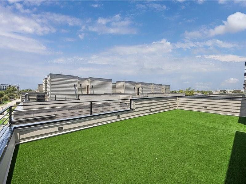Exterior details and patio area of a home in , Houston (Image 24).