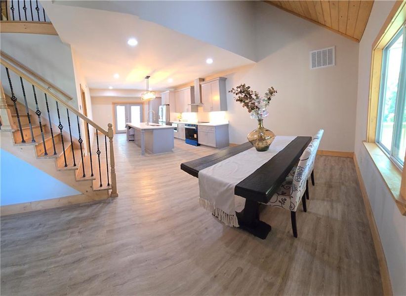Furnished interior view inside a new home in , McCaysville (Image 5).