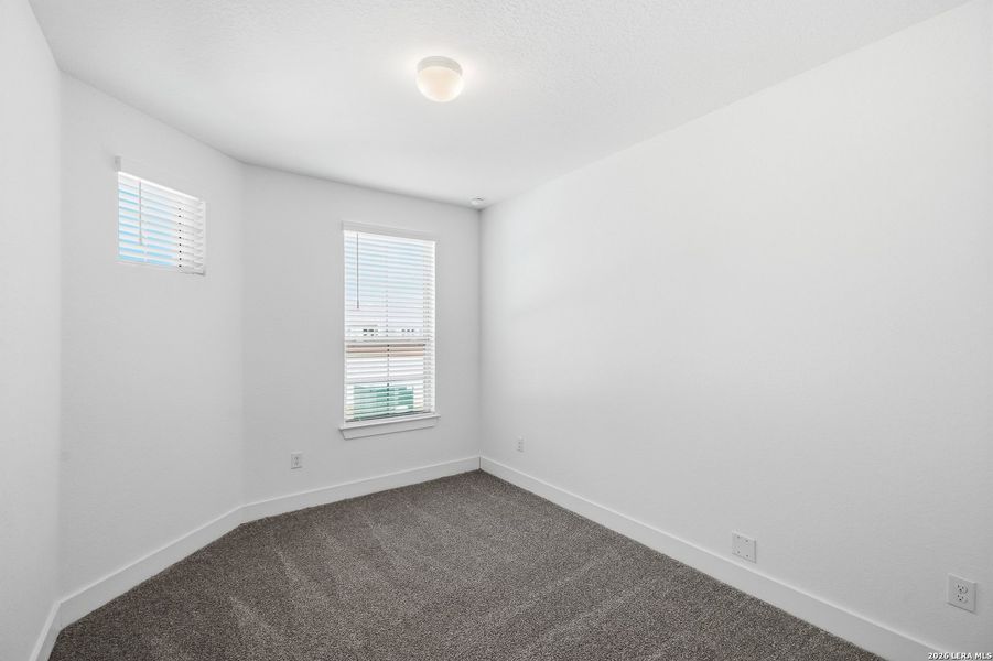 Spacious, unfurnished interior of a new home in Stillwater Ranch, San Antonio (Image 28). Spacious, unfurnished interior of a new home in Stillwater Ranch, San Antonio (Image 28).