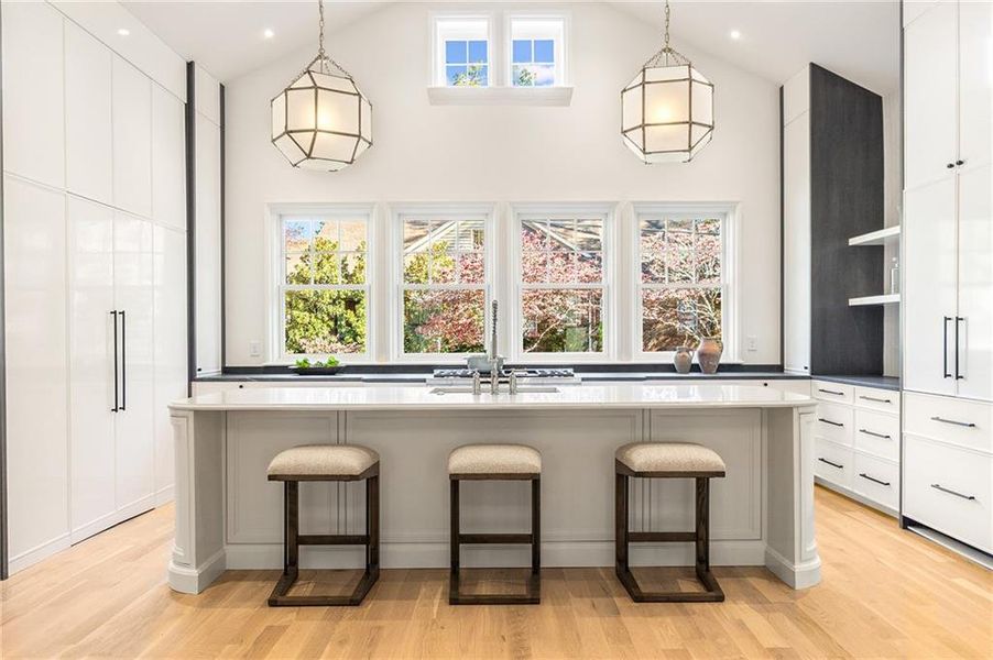 Furnished interior view inside a new home in , Atlanta (Image 12).