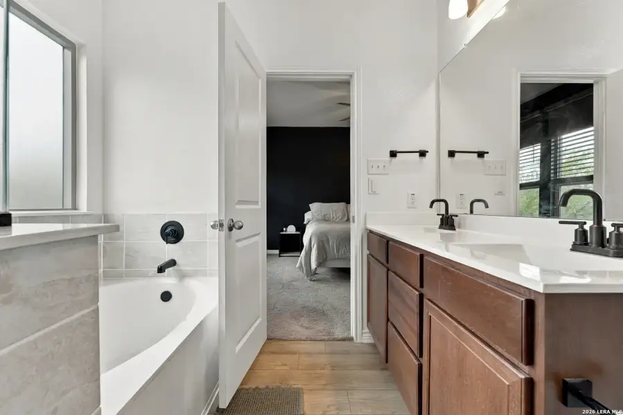 Furnished interior view inside a new home in , San Antonio (Image 18).