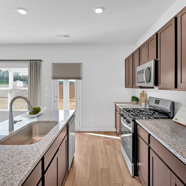 Representative furnished interior of a home built from the The Blossom by Artisan Built Communities in Salacoa, Calhoun (Image 3).