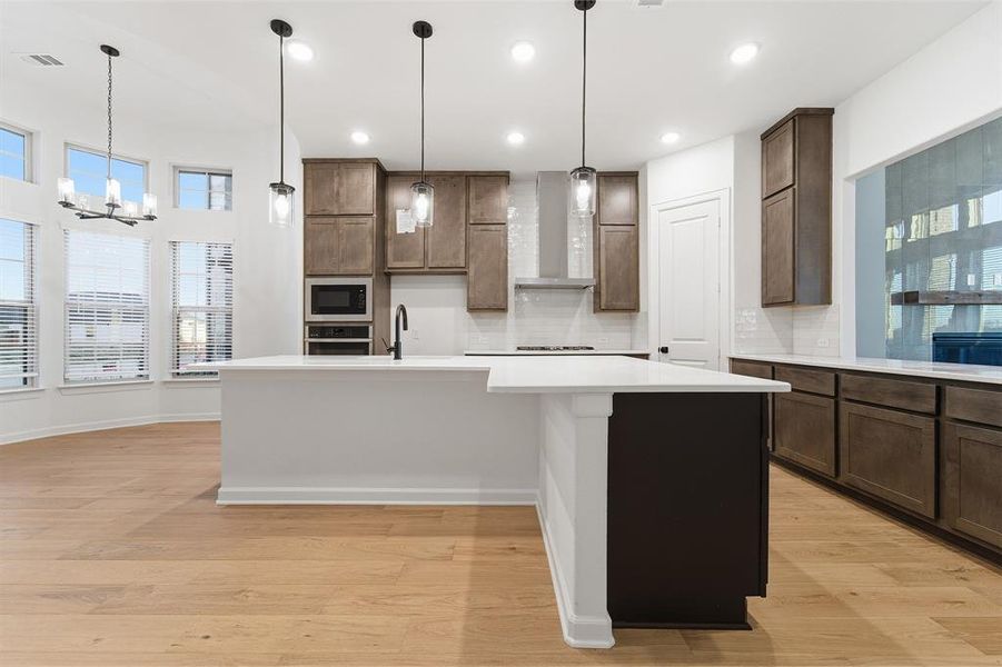 Furnished interior view inside a new home in Green Meadows, Celina (Image 10).