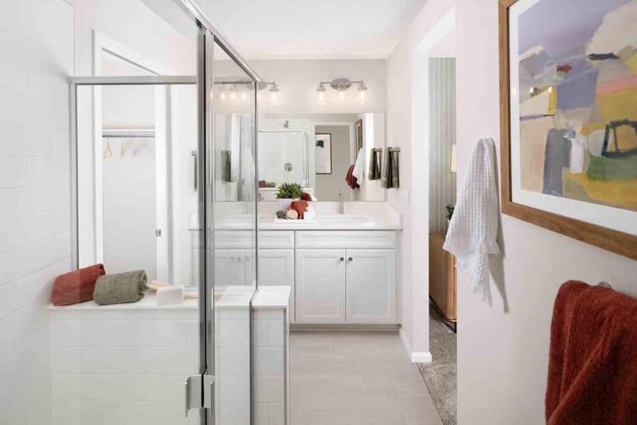 Representative furnished interior of a home built from the 2 by Risewell Homes in Woodrose at Painted Prairie, Aurora (Image 15). Representative furnished interior of a home built from the 2 by Risewell Homes in Woodrose at Painted Prairie, Aurora (Image 15).