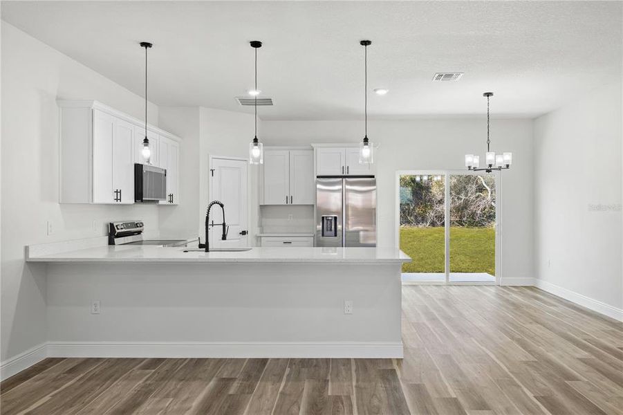 Furnished interior view inside a new home in , Ocala (Image 12).