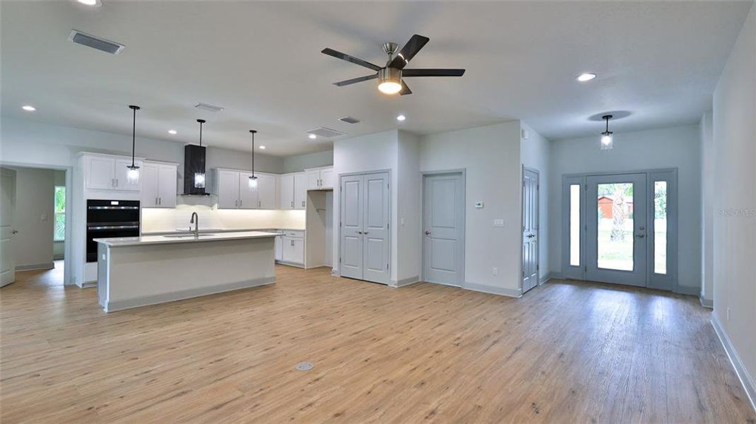 Spacious, unfurnished interior of a new home in , New Smyrna Beach (Image 26). Spacious, unfurnished interior of a new home in , New Smyrna Beach (Image 26).