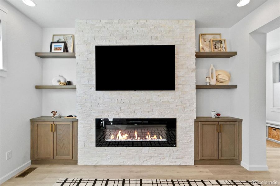 Close-up of interior finishes inside a home in Sterling Ranch Prospect Village, Littleton (Image 23).