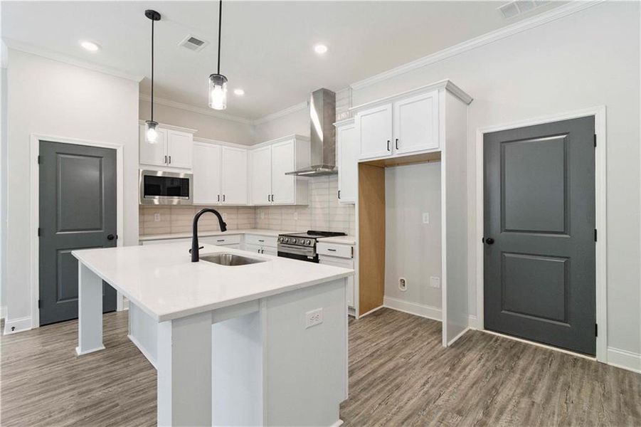 Furnished interior view inside a new home in Serenity, Hapeville (Image 6).