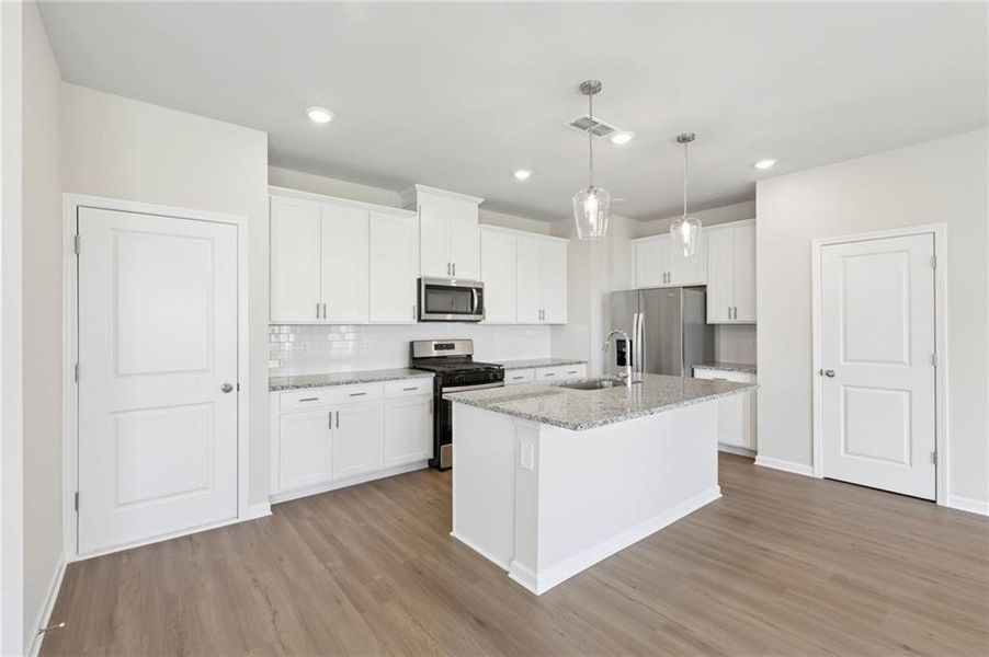 Furnished interior view inside a new home in Martin Springs - Reserve Series, Lawrenceville (Image 11). Furnished interior view inside a new home in Martin Springs - Reserve Series, Lawrenceville (Image 11).